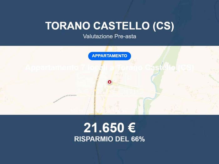 Appartamento trilocale in vendita in Contrada Cutura, Centro, Torano Castello