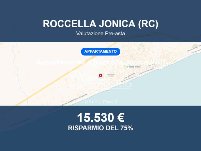 Appartamento trilocale in vendita in Contrada Lacchi null, Roccella Ionica