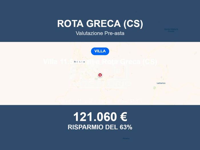 Casa con 6 locali in vendita in Via Casalicchio snc, Rota Greca