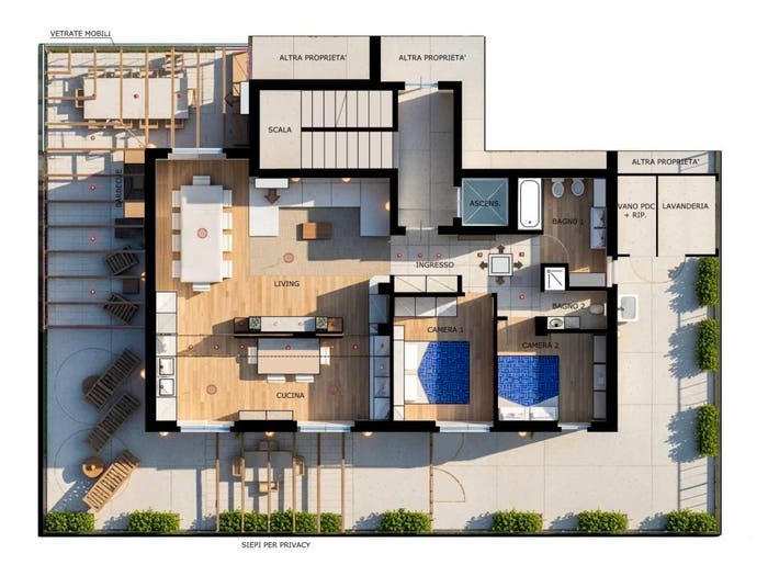 Casa con 5 locali in vendita in Via Monti Simbruini, Colli Gesuiti, Pescara