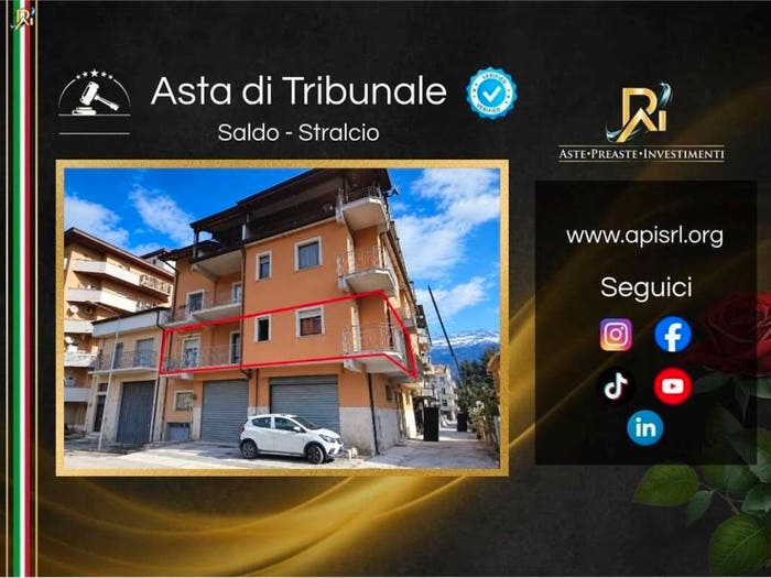 Appartamento quadrilocale in vendita in Via Valle Madonna, Pratola Peligna
