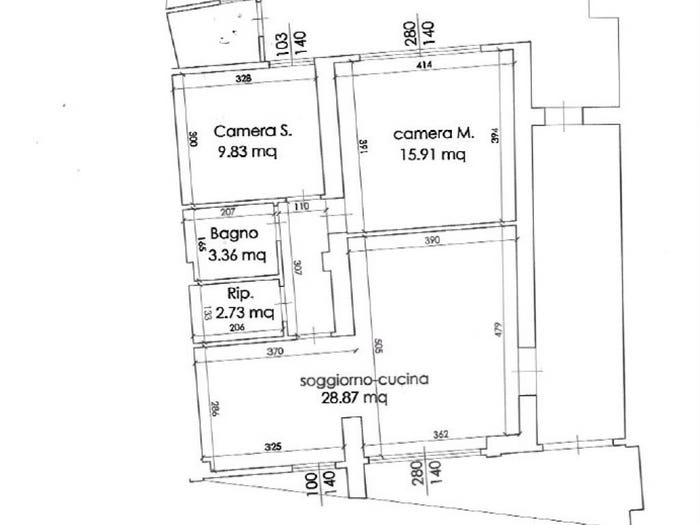 Appartamento quadrilocale in vendita in Via Trento, Santa Maria, Pisa