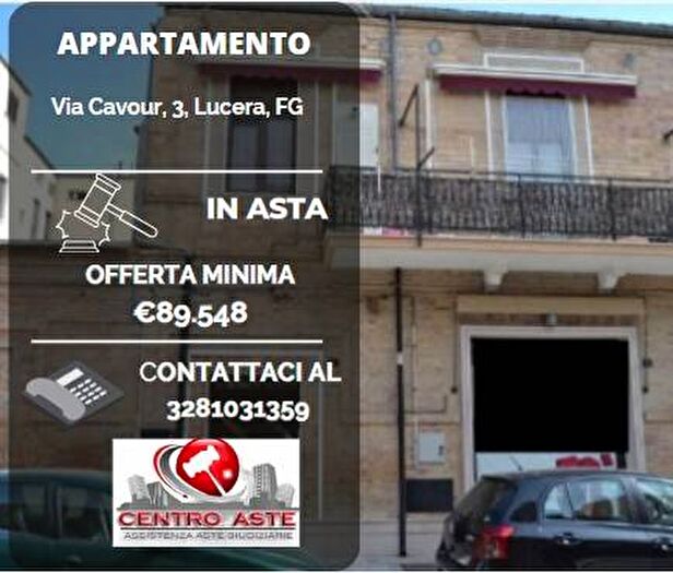 Appartamento con 5 locali in vendita in Via Camillo Benso Conte di Cavour Lucera FG Italia, Centro, Lucera