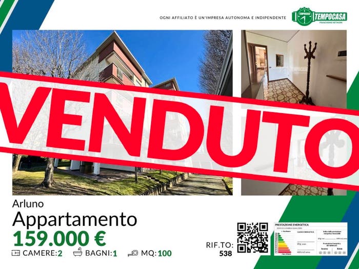 Appartamento trilocale in vendita in Via Giuseppe Fanin, Centro, Arluno