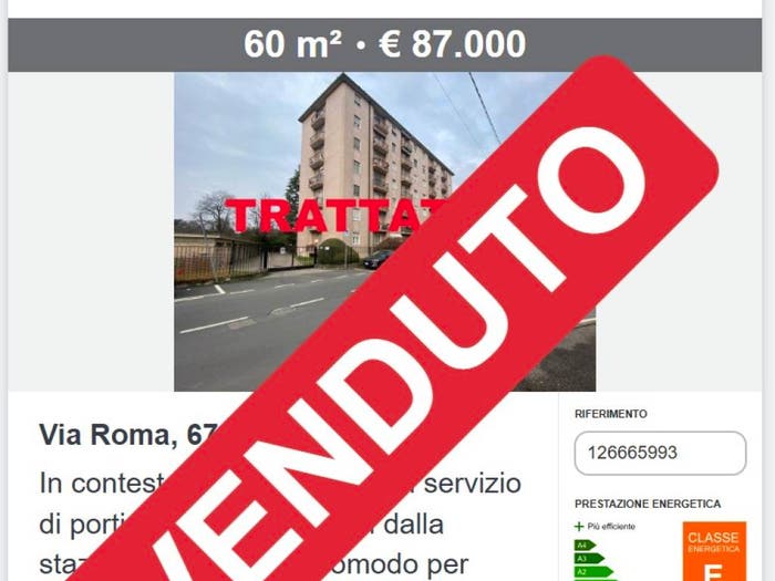 Appartamento bilocale in vendita in Carnate