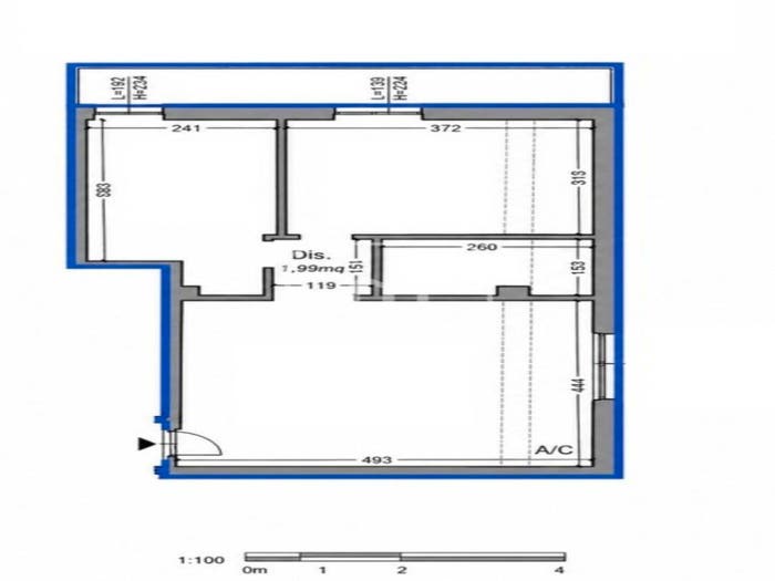 Appartamento trilocale in vendita in Via Trecastagni, Finocchio, Roma