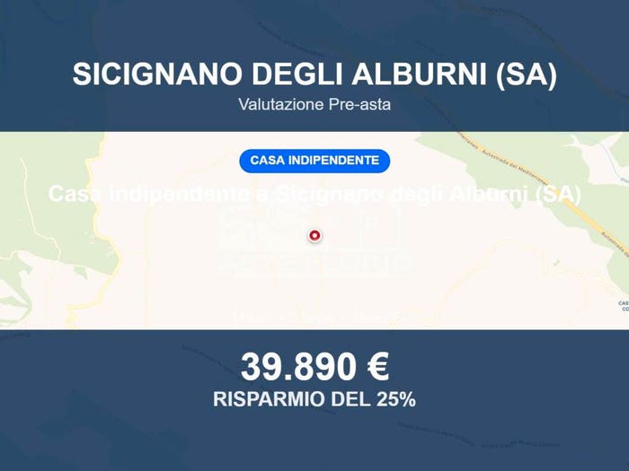 Casa trilocale in vendita in Via Tempe Delle Ginestre, Sicignano degli Alburni