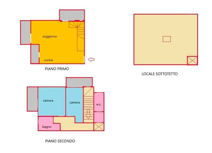 Appartamento con 6 locali in vendita in Via Giovanni Cantini, San Pietro in Palazzi Collemezzano Buca del Gatto, Cecina