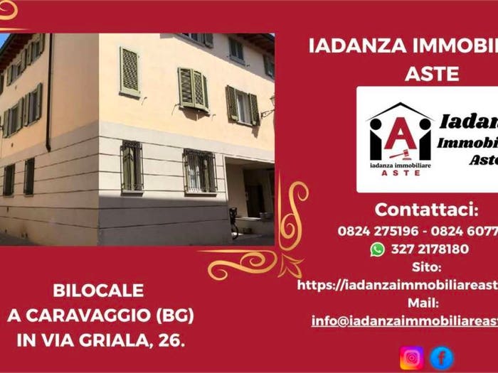 Appartamento bilocale in vendita in Via griala, Centro, Caravaggio