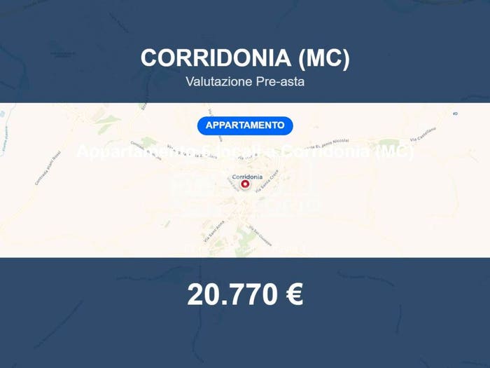 Appartamento quadrilocale in vendita in Via Castello, Centro, Corridonia