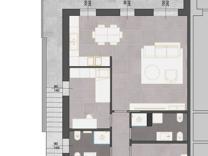 Appartamento quadrilocale in vendita in Via Oliveto, Castelnuovo del Garda
