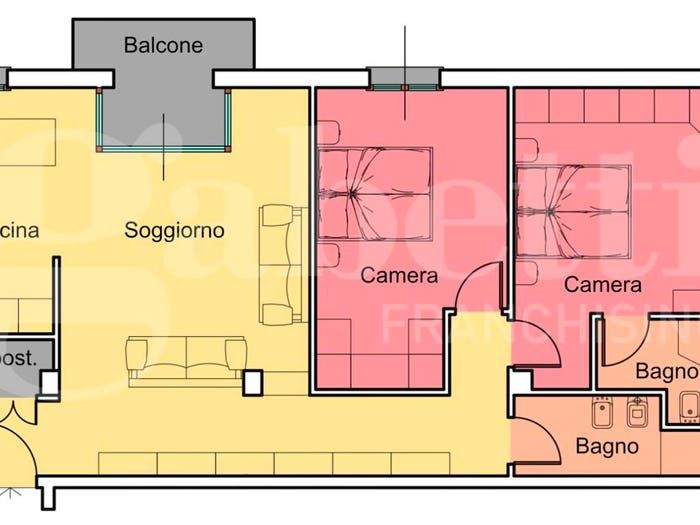 Appartamento quadrilocale in vendita in Via delle Armi, Savena, Bologna