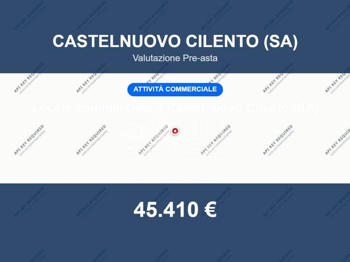 Appartamento monolocale in vendita in Via Velina, Velina, Castelnuovo Cilento