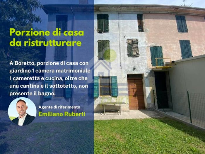 Casa trilocale in vendita in via vecchi, Centro, Boretto