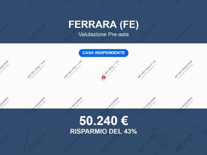 Casa con 6 locali in vendita in Via Schiavoni null, Via Modena Stazione, Ferrara