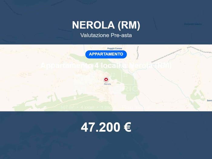Appartamento quadrilocale in vendita in Corso Umberto I, Centro, Nerola