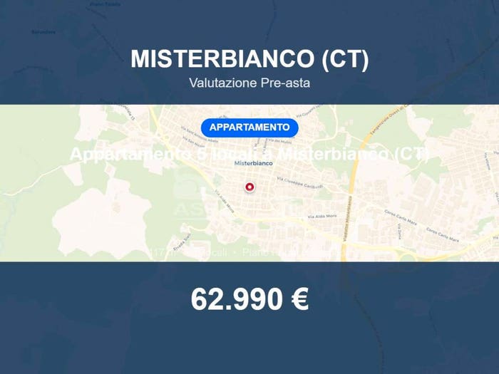 Appartamento con 5 locali in vendita in Via Municipio, Centro, Misterbianco