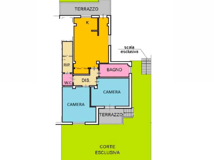 Appartamento quadrilocale in vendita in Via Pasubio, Cecina Centro, Cecina