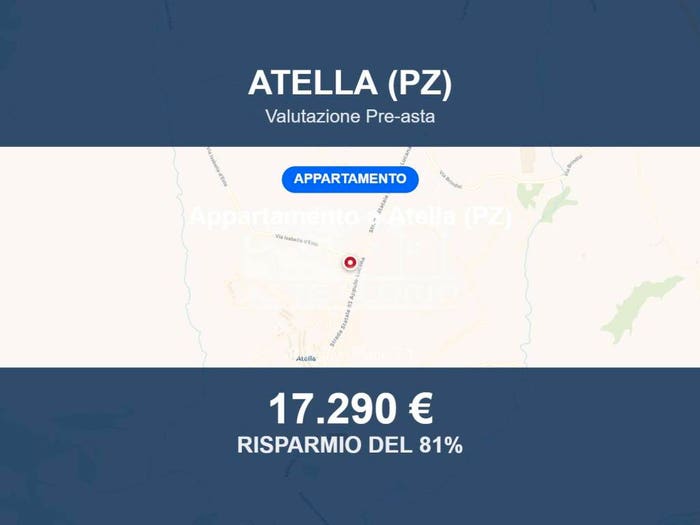 Appartamento bilocale in vendita in Piazza del Cinquecentenario sn, Centro, Atella