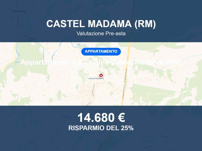 Appartamento trilocale in vendita in Via Mario Corvisieri, Centro, Castel Madama