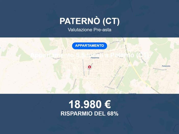 Appartamento trilocale in vendita in Via Circumvallazione, Paternò