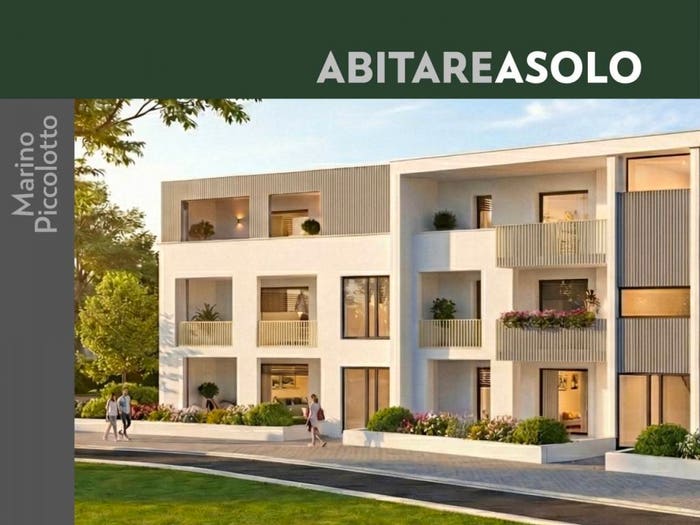 Appartamento trilocale in vendita in via Leonardo da Vinci, Asolo