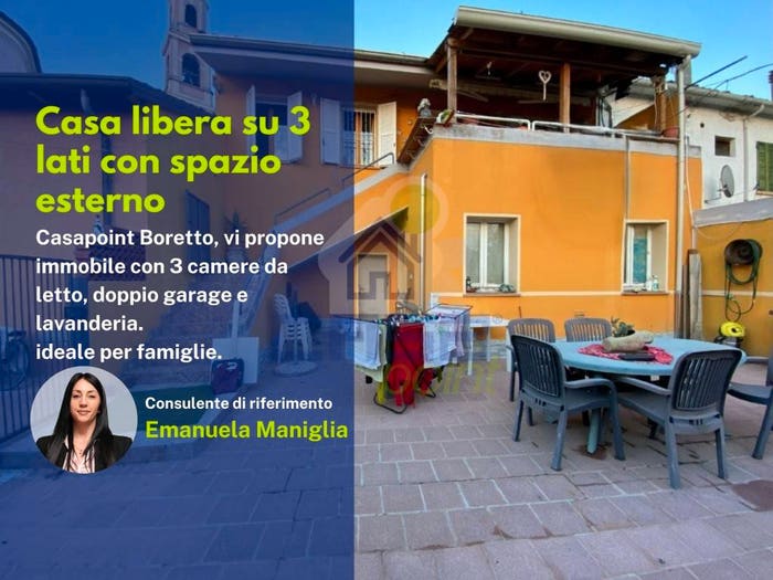 Casa quadrilocale in vendita in VIA CECOSLOVACCHIA, Boretto