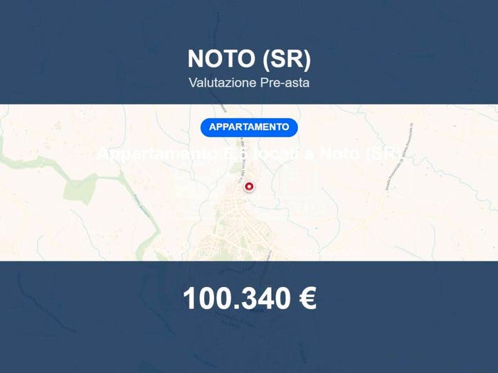 Appartamento quadrilocale in vendita in Via dei Mille, Centro, Noto