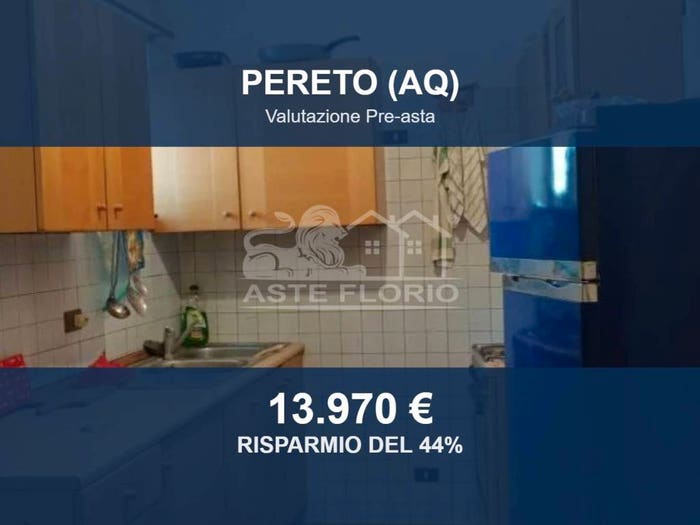 Appartamento trilocale in vendita in Via San Nicola, Pereto