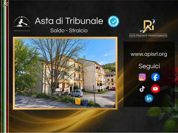 Appartamento quadrilocale in vendita in Via dei Marsi, Centro, Carsoli