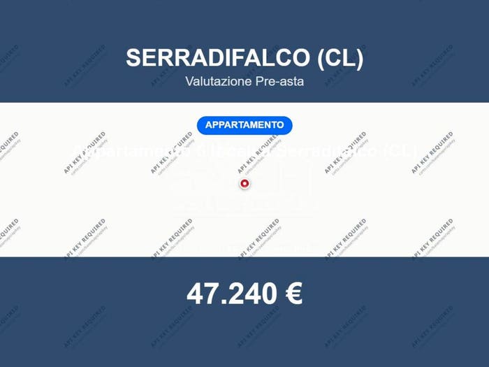 Appartamento con 5 locali in vendita in Via Papa Giovanni XXIII, Centro, Serradifalco