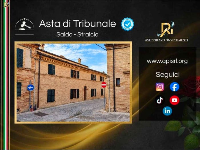 Appartamento quadrilocale in vendita in Via Garibaldi, Centro, Montelupone