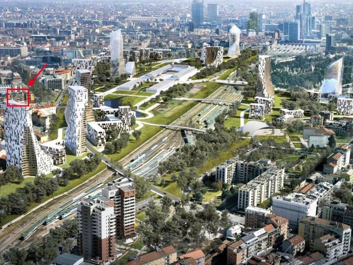 Appartamento trilocale in vendita in Viale Luigi Torelli, Farini, Milano
