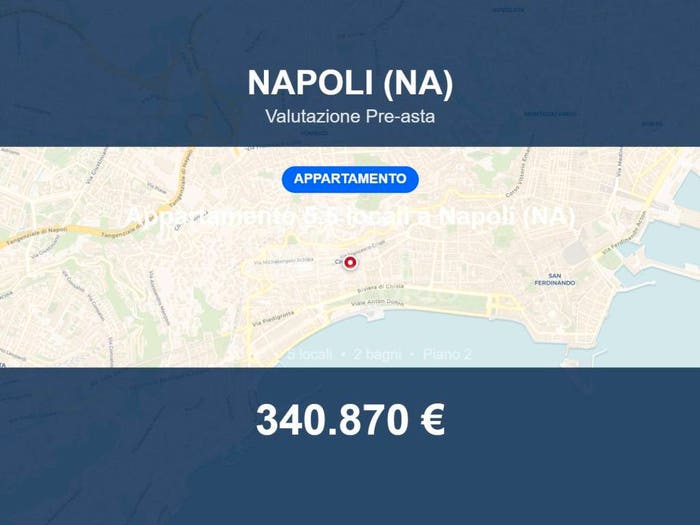 Appartamento trilocale in vendita in Via Diomede Carafa, Fuorigrotta Bagnoli, Napoli