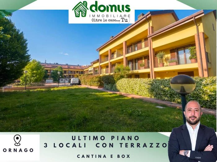 Casa trilocale in vendita in Via Sanatorio, Centro, Ornago