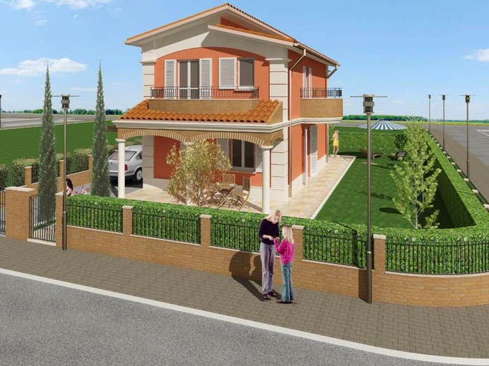 Appartamento trilocale in vendita in Via Palazzo, Montescudo Montecolombo