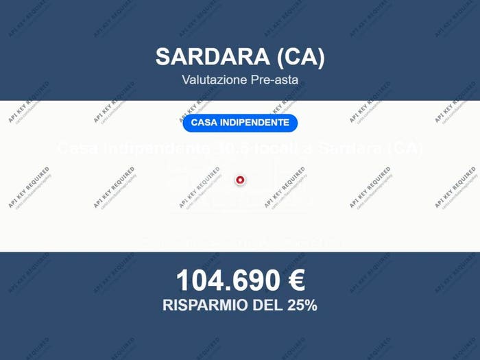 Casa con 6 locali in vendita in Via Tirso Cedrino, Sardara
