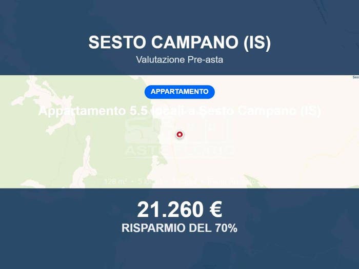 Appartamento con 5 locali in vendita in Via Lacone snc, Campopino, Sesto Campano