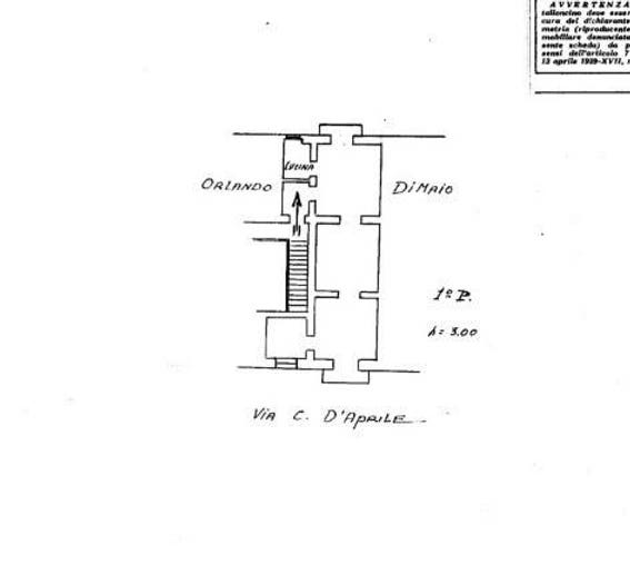 Appartamento trilocale in vendita in Via Carlo d'Aprile, Zisa, Palermo