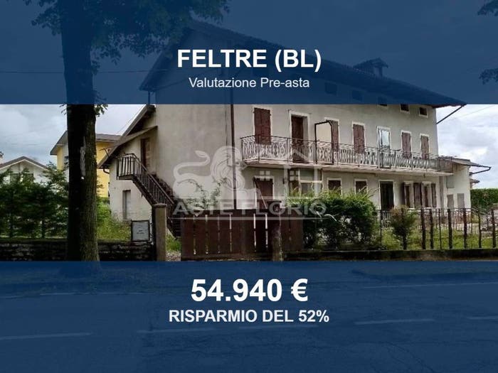 Casa con 6 locali in vendita in Viale Pedavena A, Centro, Feltre