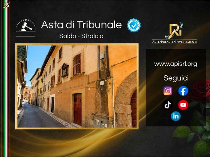 Appartamento trilocale in vendita in Via della verdura, Rieti