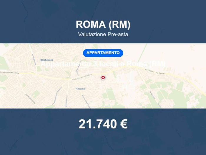 Appartamento trilocale in vendita in Via Castel Mola, Borghesiana Finocchio Rocca Cencia, Roma