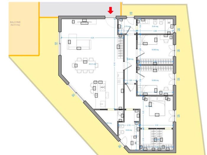 Appartamento quadrilocale in vendita in Via Cinque Vie, Carinaro