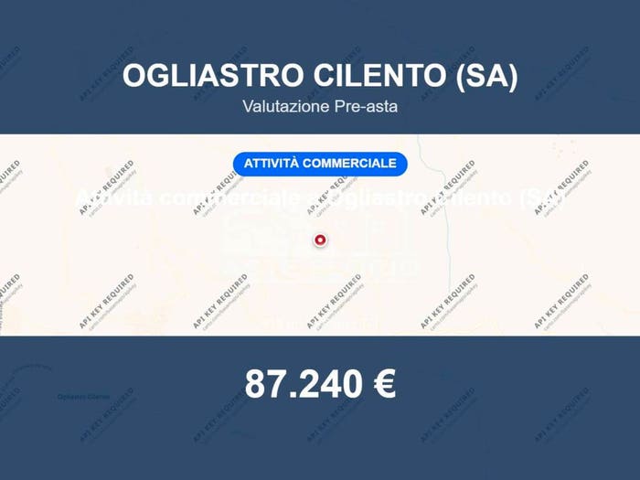 Appartamento monolocale in vendita in Località Selva null, Centro, Ogliastro Cilento