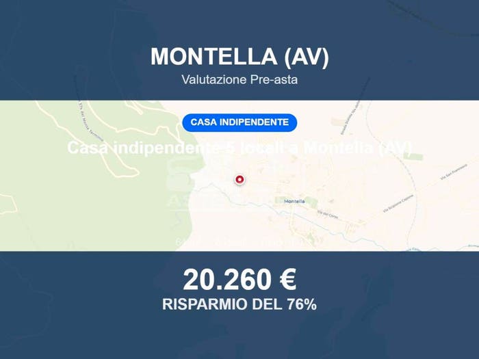 Casa quadrilocale in vendita in Via S Michele, Montella