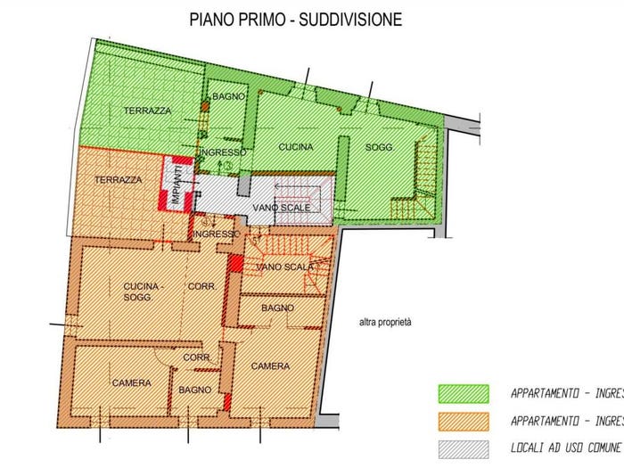 Appartamento trilocale in vendita in Via Valentini, Volargne, Dolcè