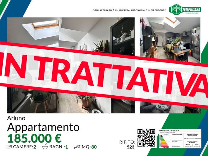 Appartamento trilocale in vendita in Via Giorgio Ambrosoli, Centro, Arluno