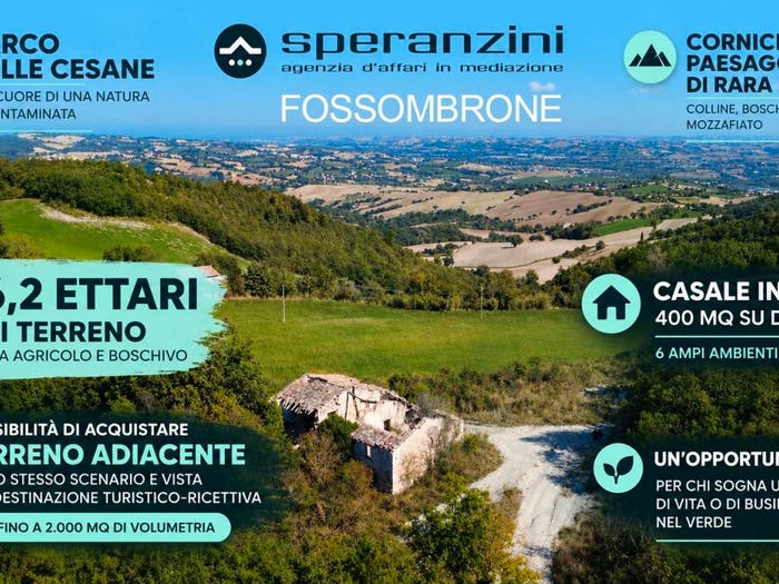 Casa con 6 locali in vendita in Fossombrone