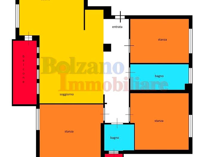Appartamento quadrilocale in vendita in Via Alessandria, Don Bosco Firmiano, Bolzano