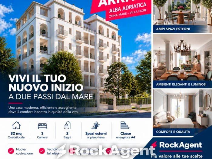 Appartamento quadrilocale in vendita in Via Abruzzo, Centro, Alba Adriatica